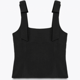 Zara Stretch Top with Bows